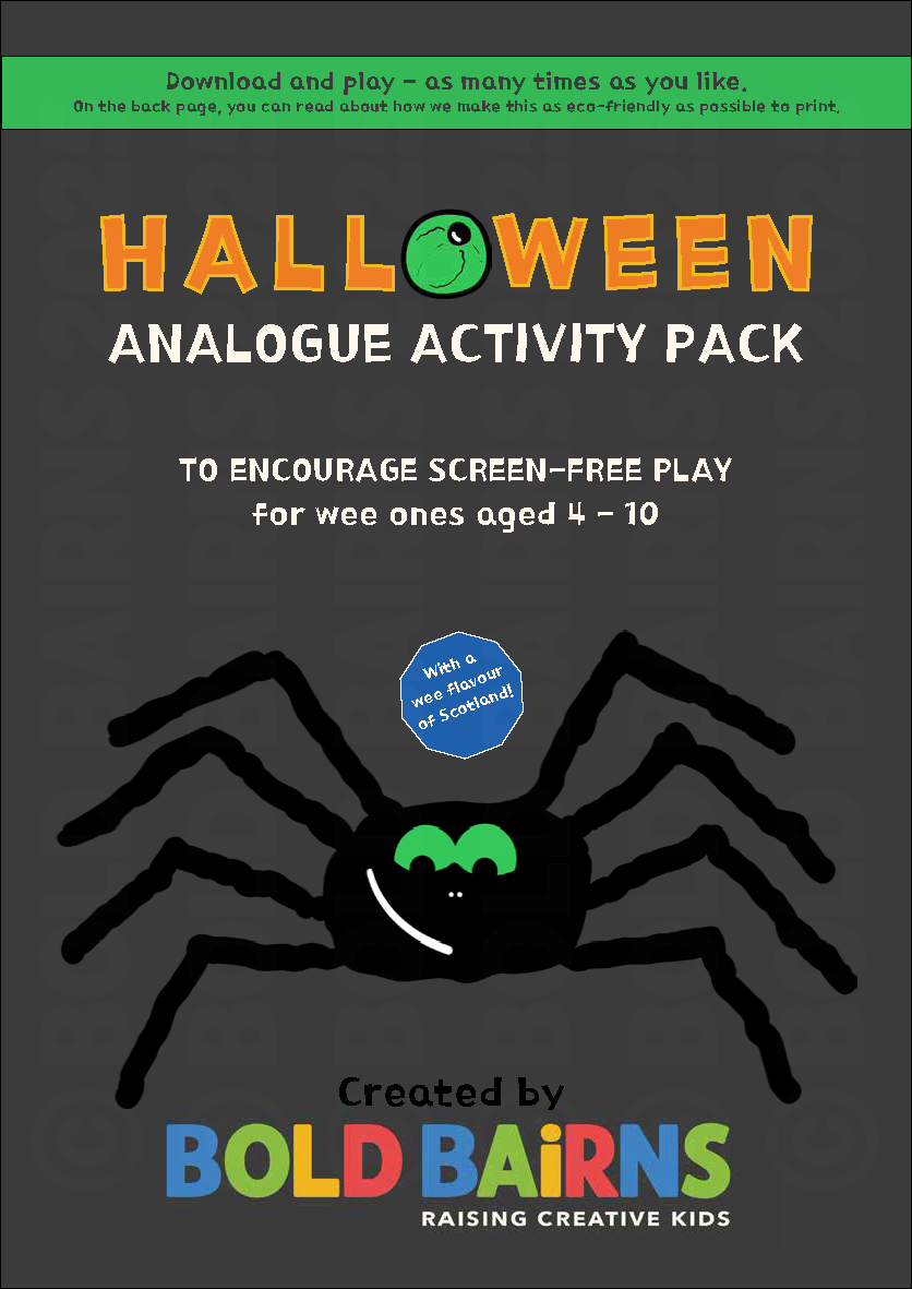 Halloween Analogue Activity Pack (Digital Download)